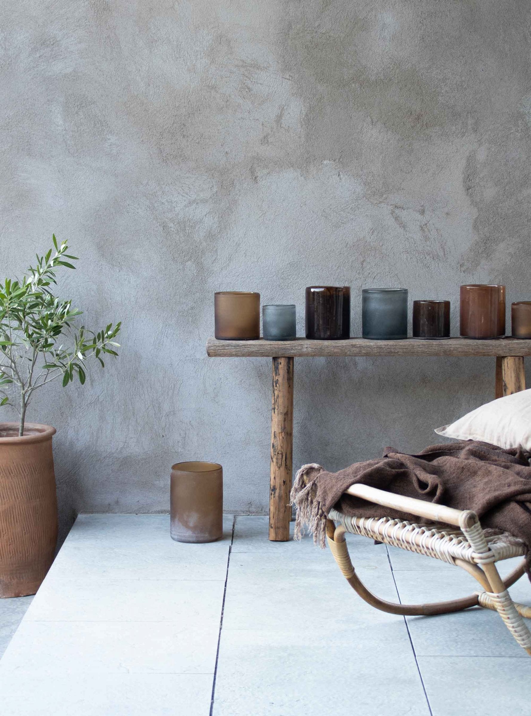 Frost Votive Small brown