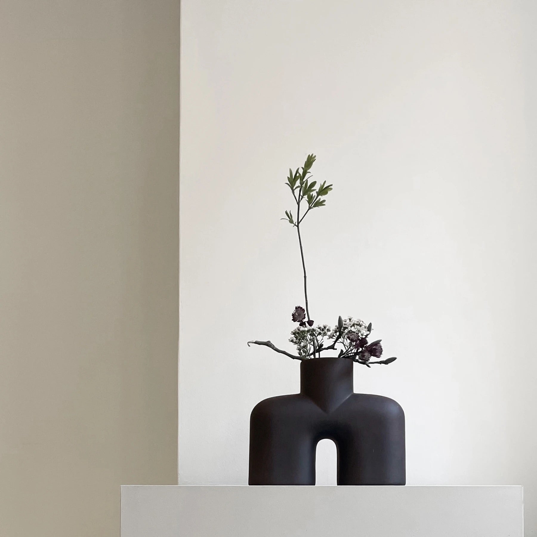 Cobra Vase - Uno Medio - Coffee