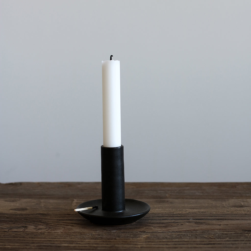 Lou kandelaar zwart