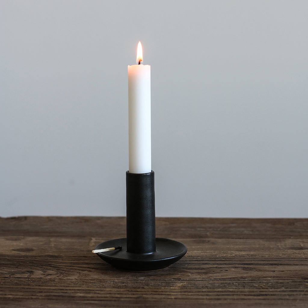 Lou kandelaar zwart