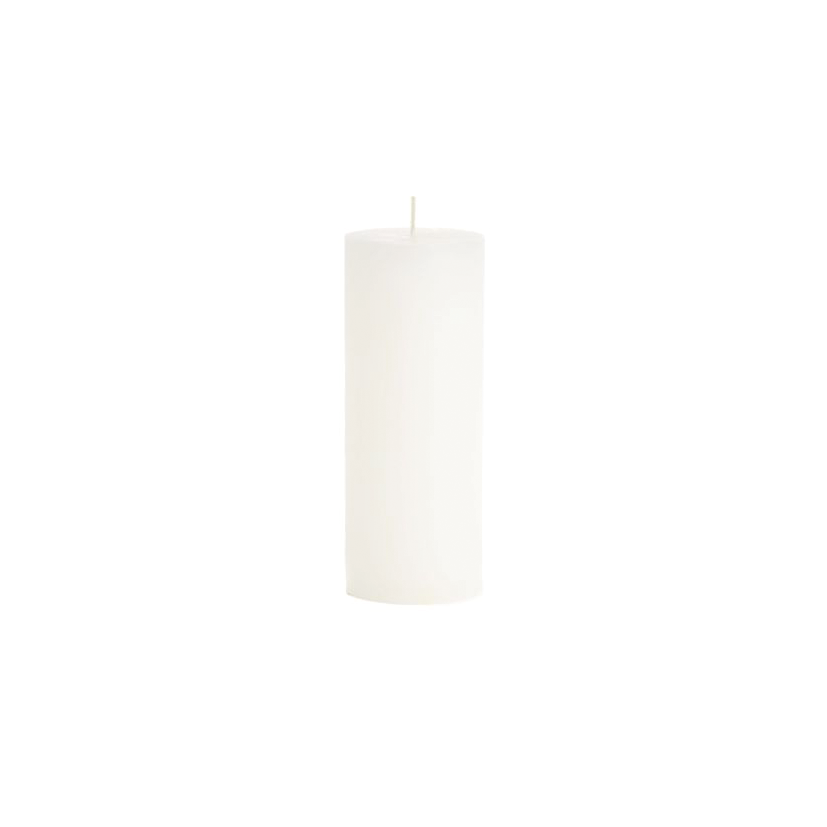 Bougie Rustique Blanc