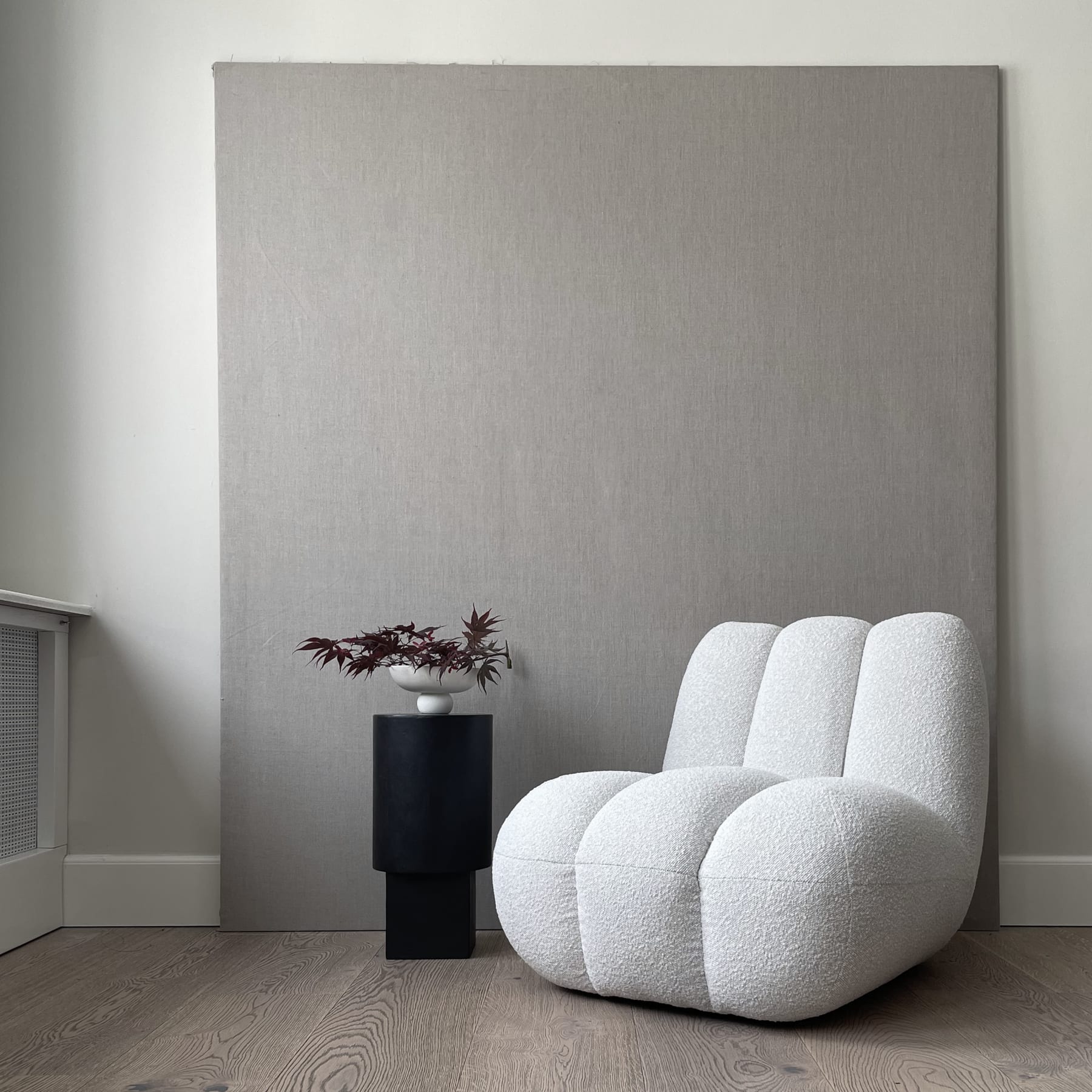 Column bijzettafel - Zwart