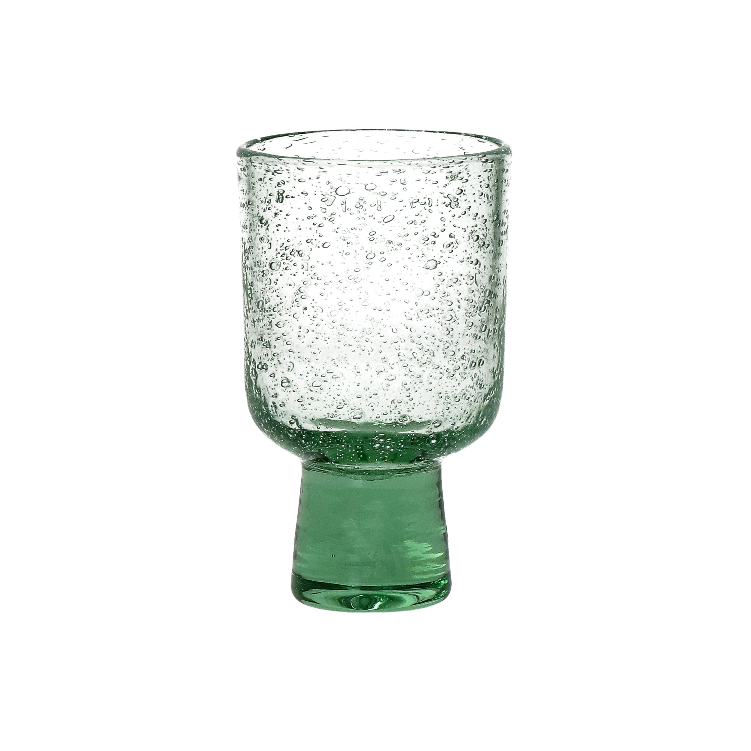 Wine glasses - light green - set of 6