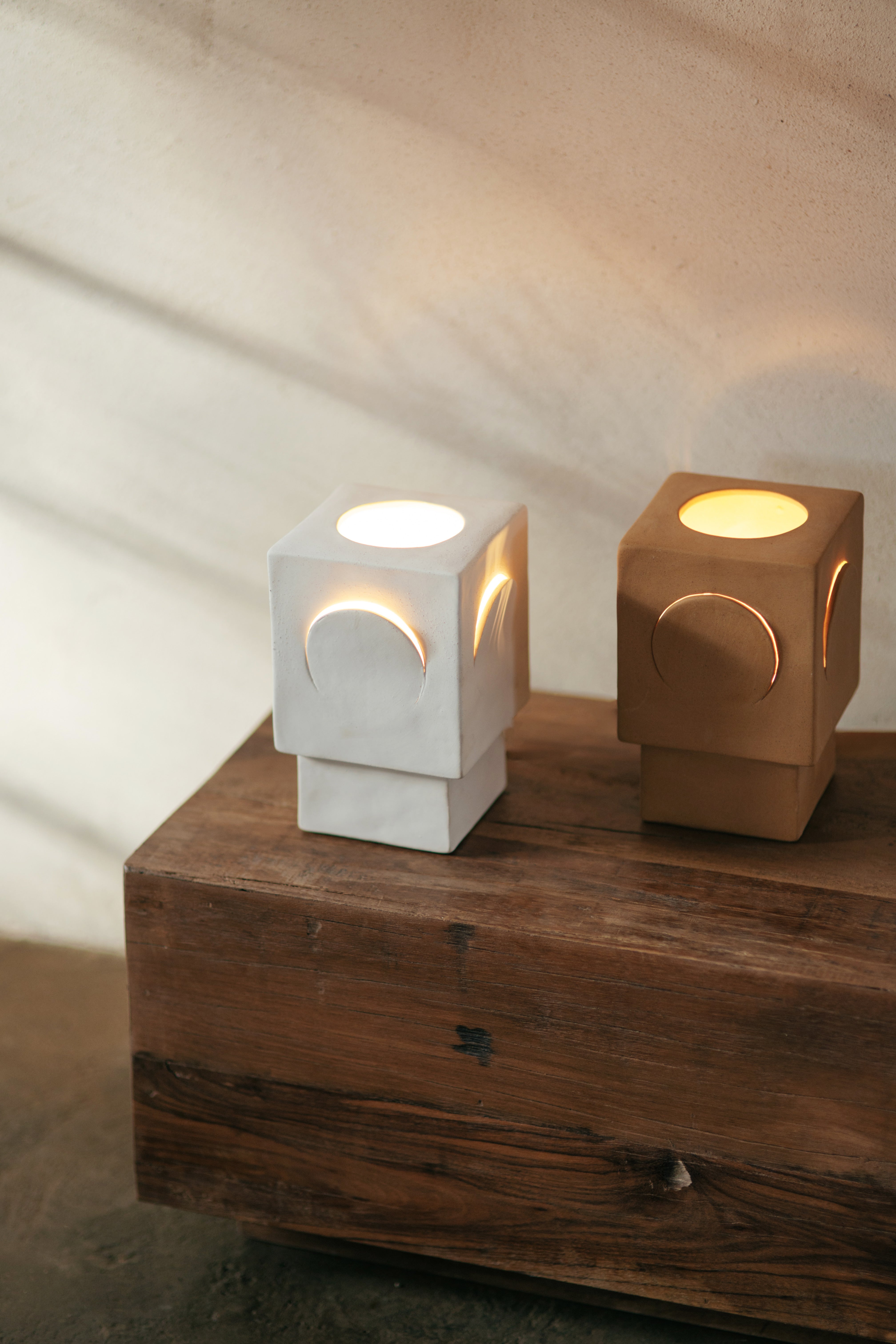 Table lamp Eclipse white