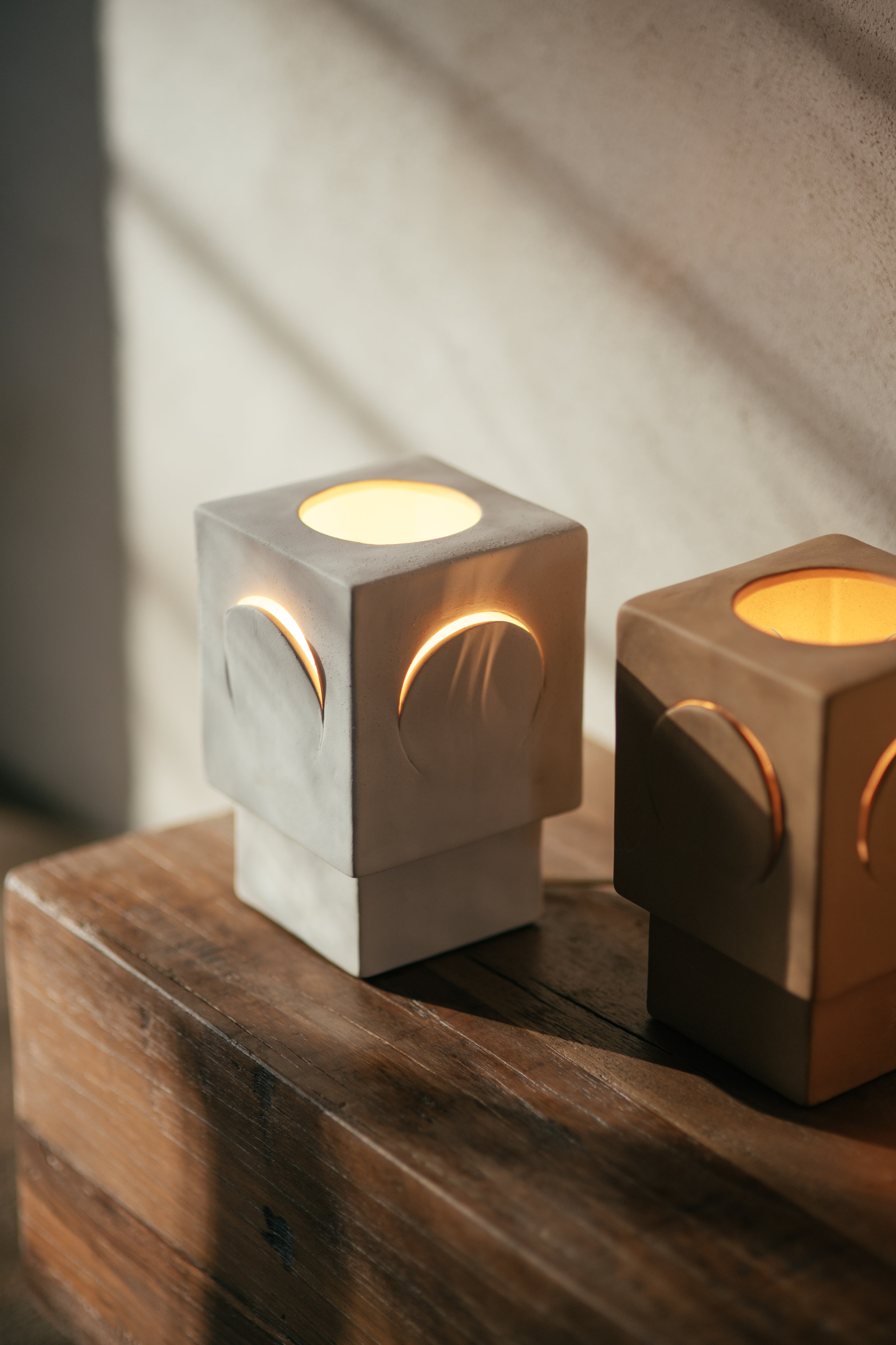 Table lamp Eclipse white