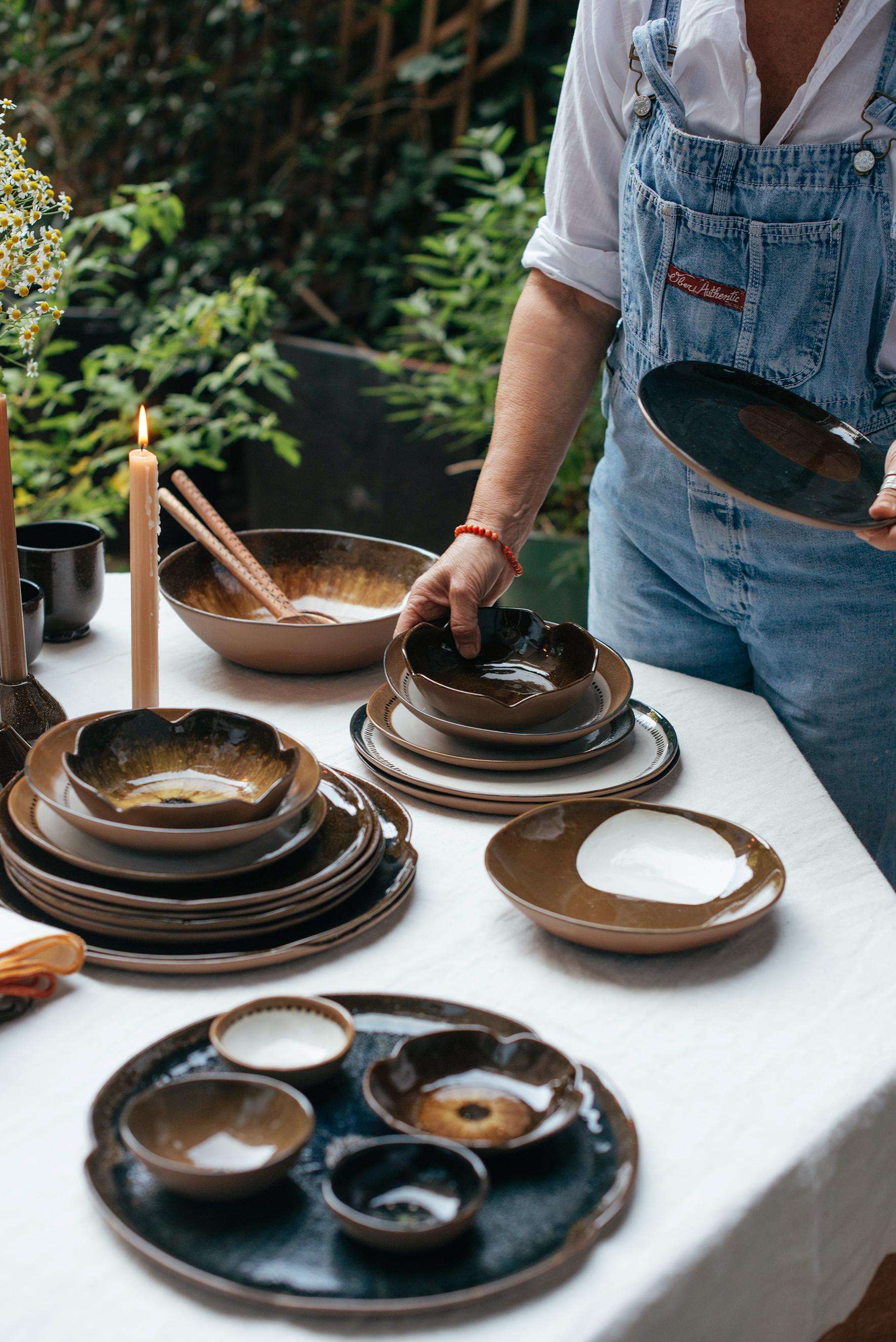 Plat de service - Cycle par Sophie Casier