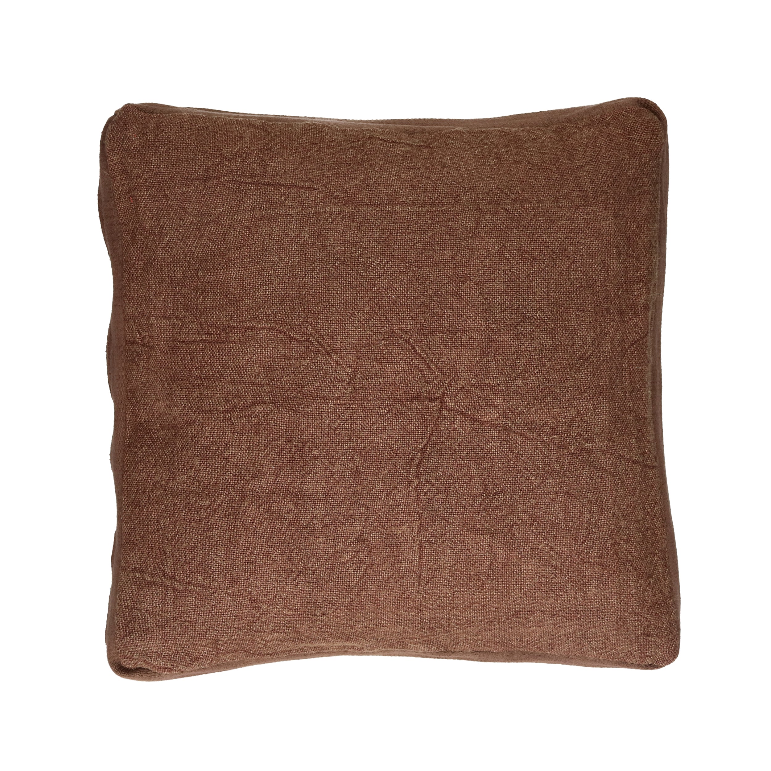 Coussin Aude - chocolat
