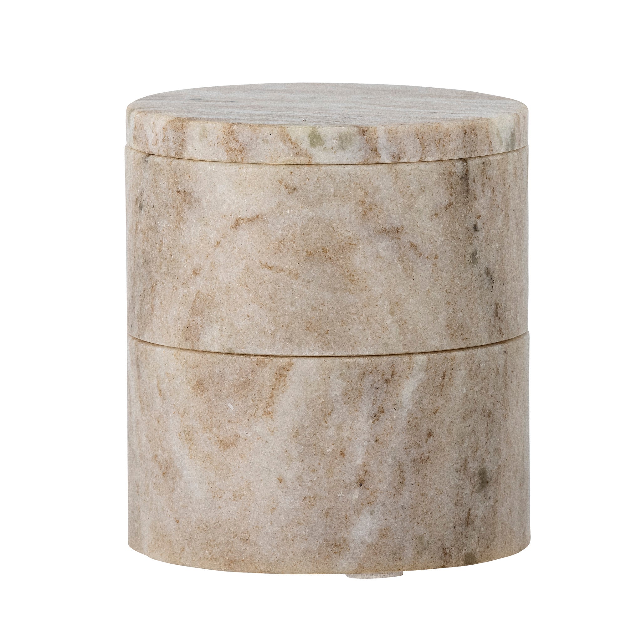 Ilena jars with lid - marble