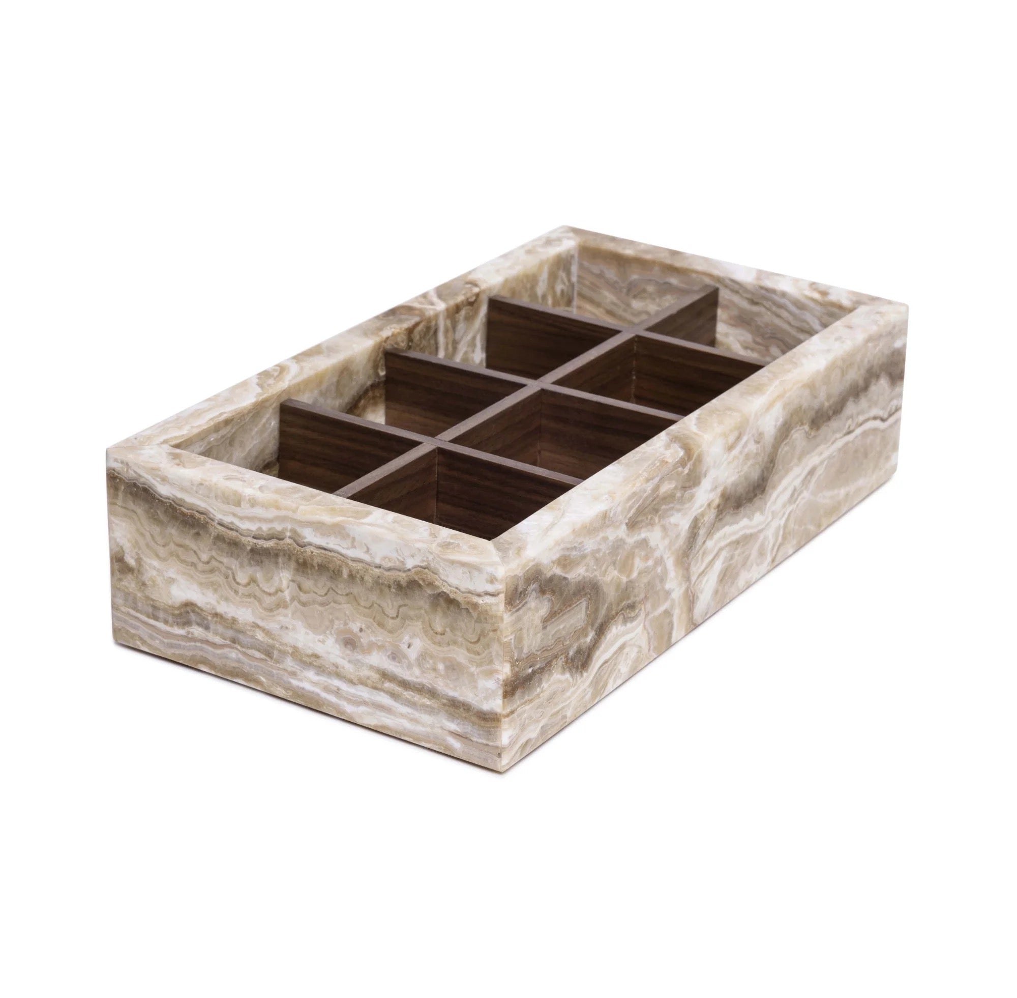 Beige onyx organizer