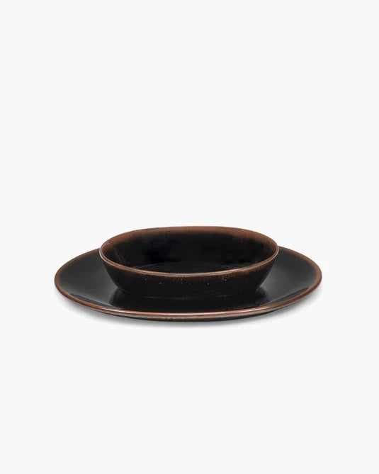 Deep plate S brown-black Out Of Lines