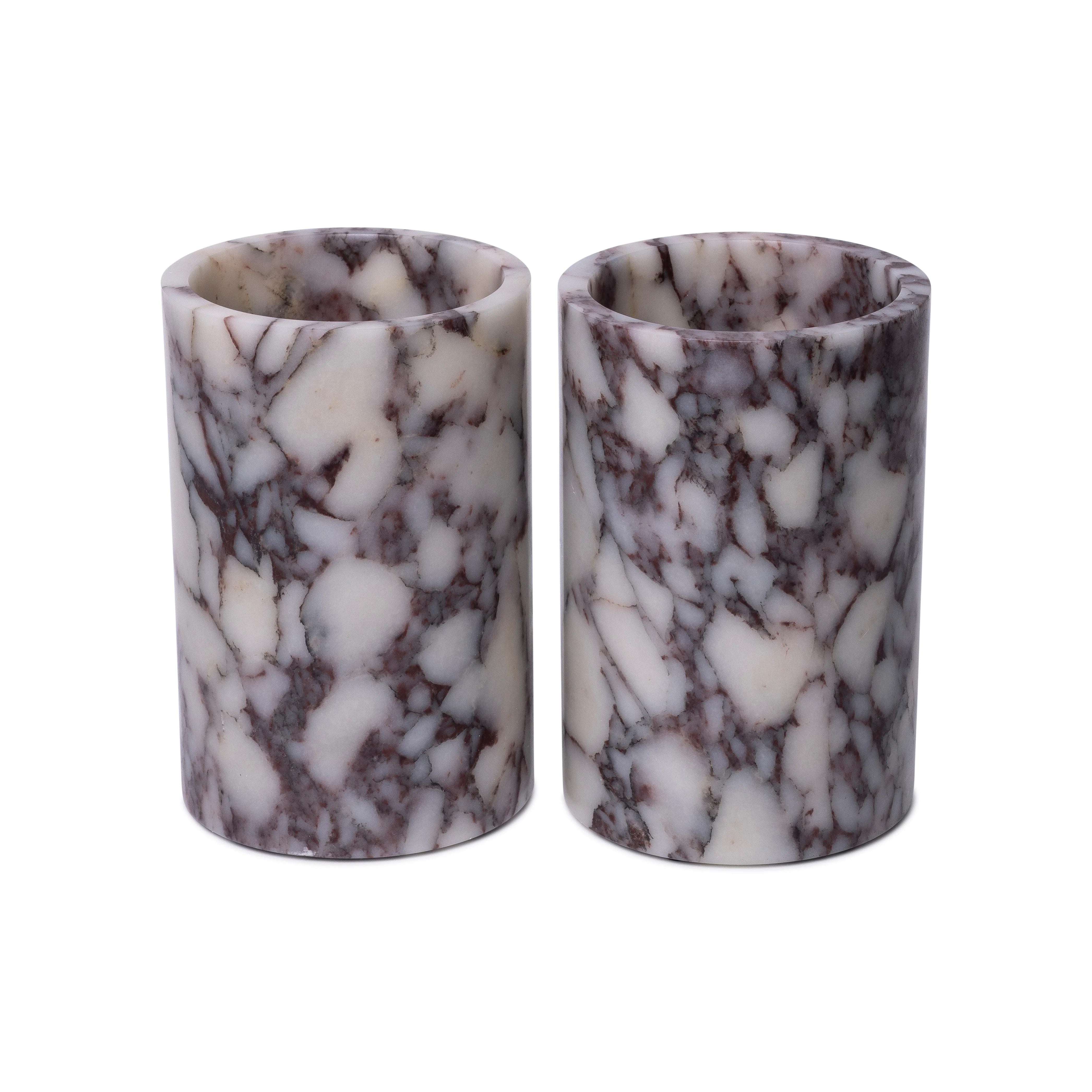 Calacatta viola wine cooler