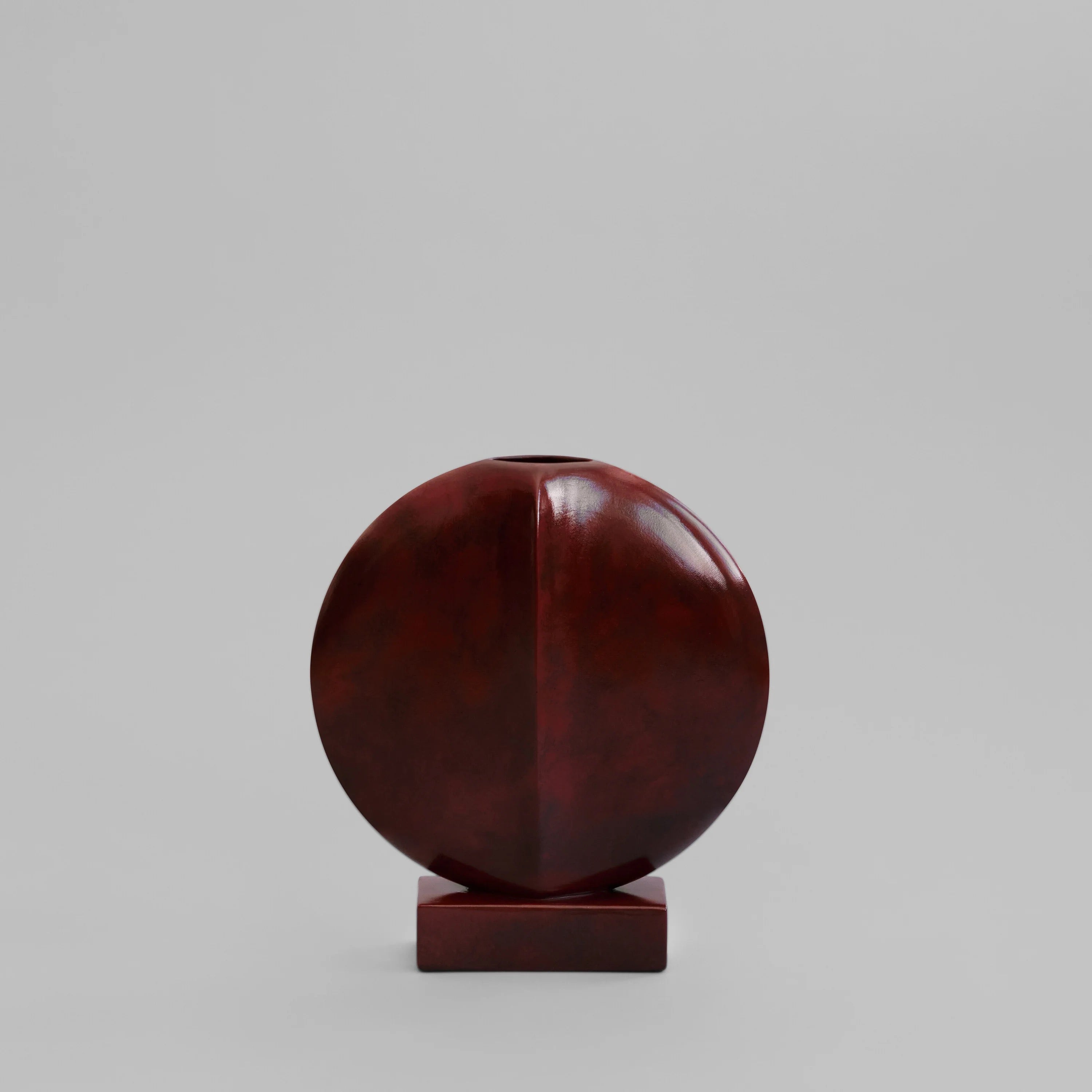 Guggenheim Vase- Mini - burgundy