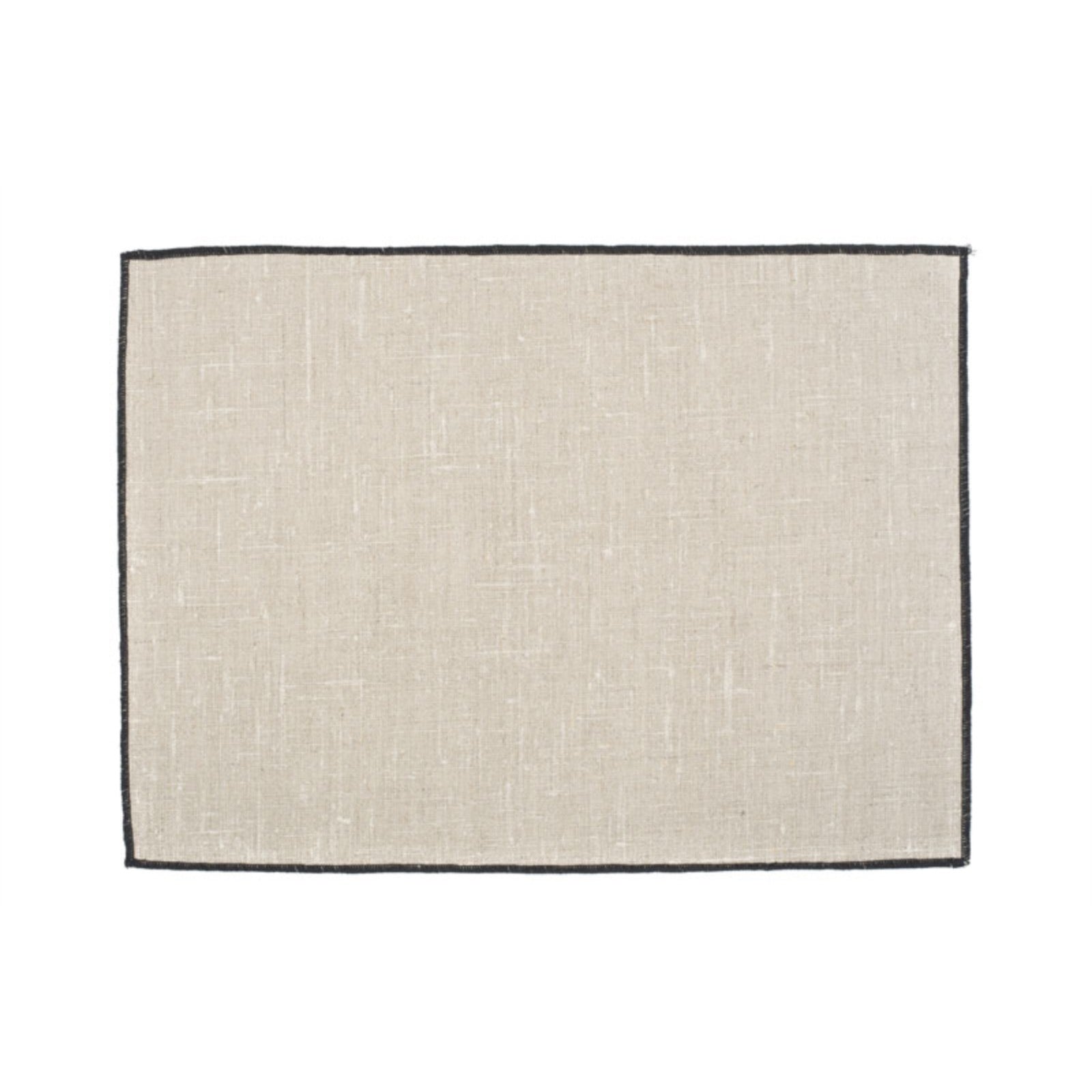 Placemats linnen met coating - naturel - set van 4