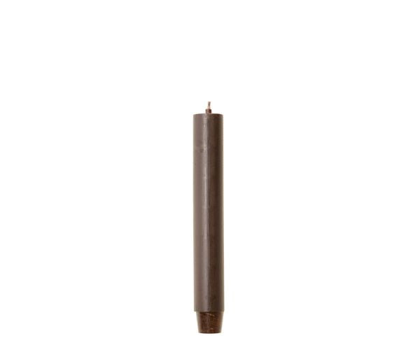 Dinner candle - Dark brown