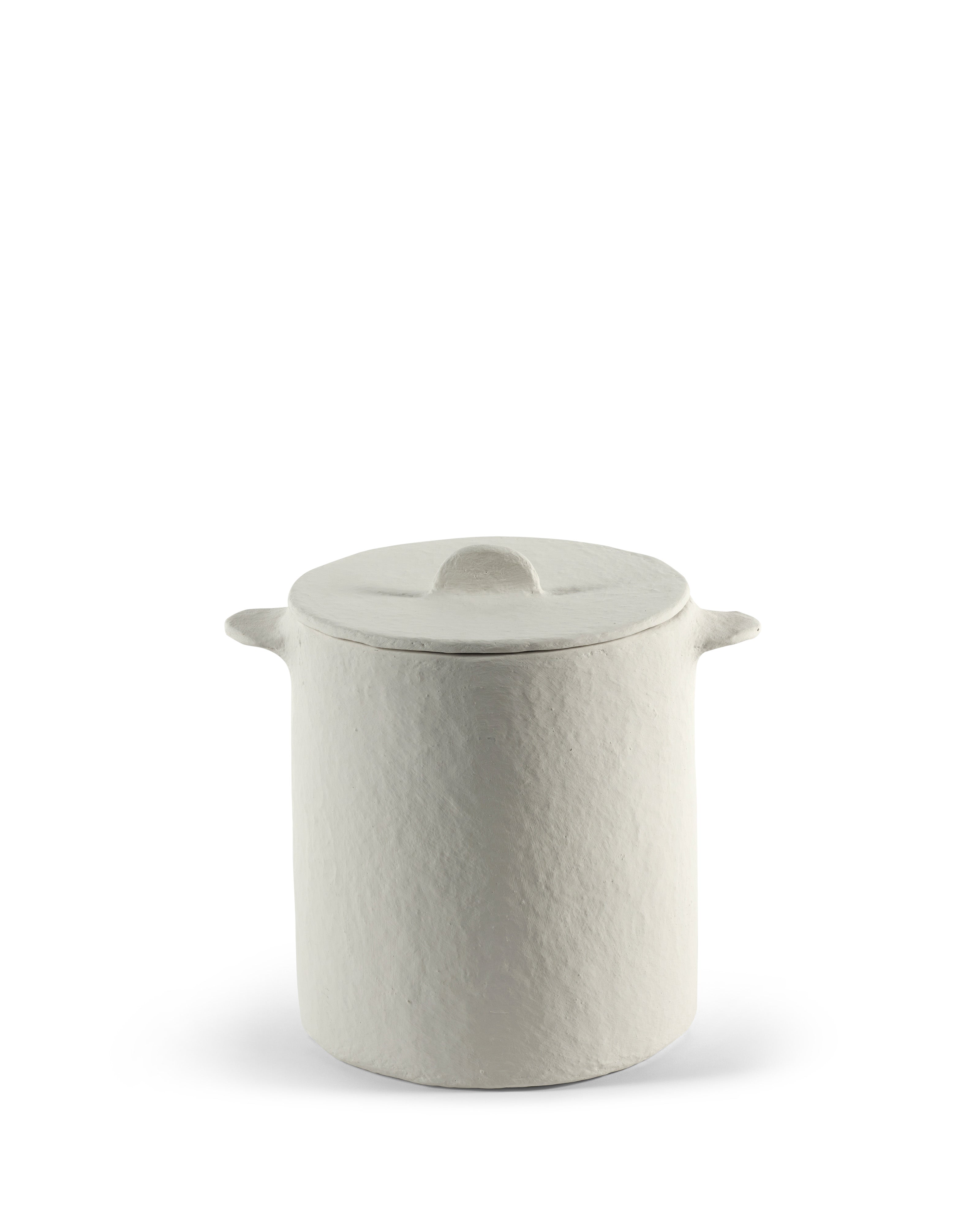 Earth pot white S Marie Michielssen