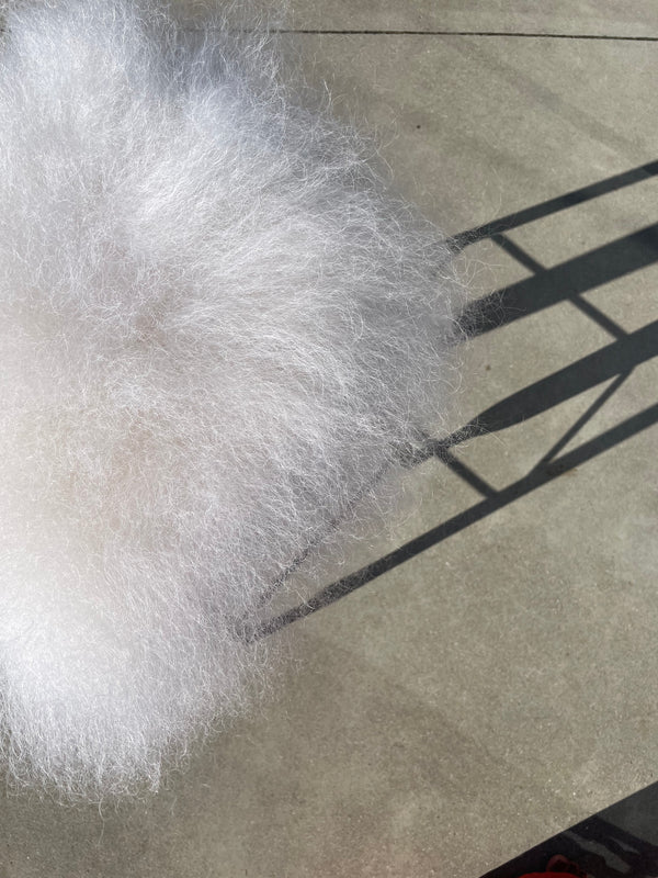 Chairpad IJslandse schapenvacht - Wit