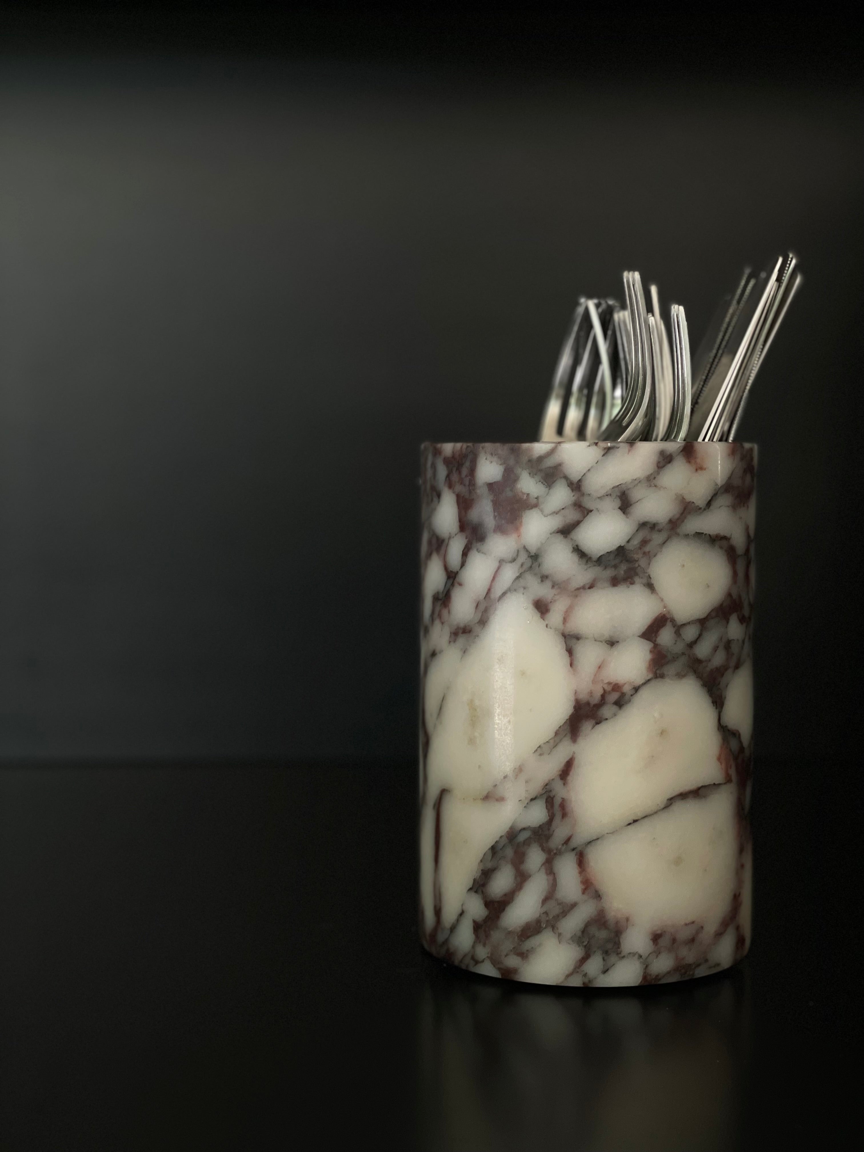 Calacatta viola wine cooler