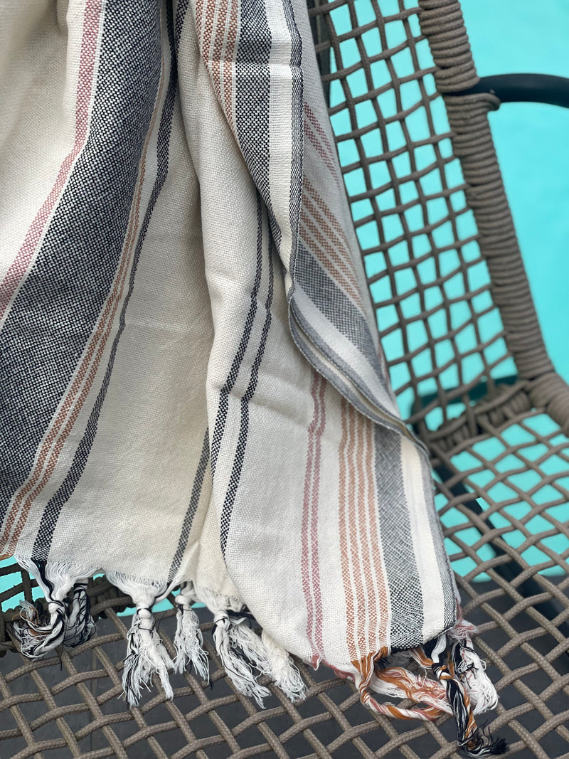 Serviette de hammam - coton Andramyt