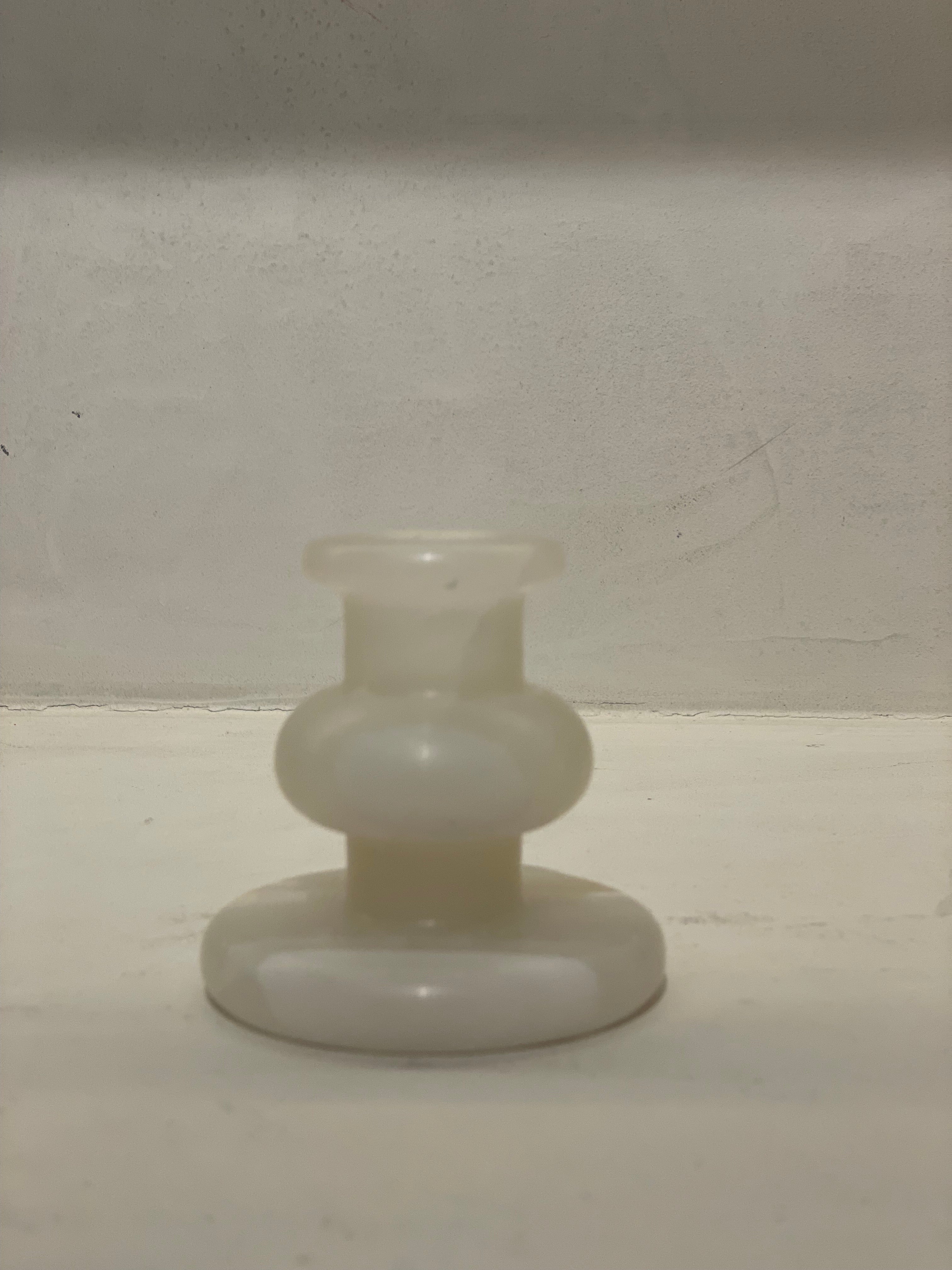 Candlestick onyx white M