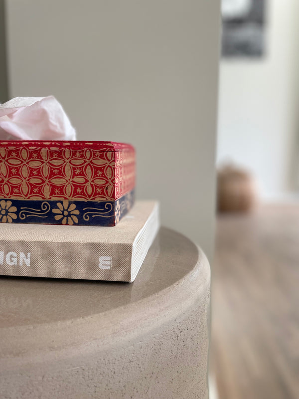 Tissue box hout