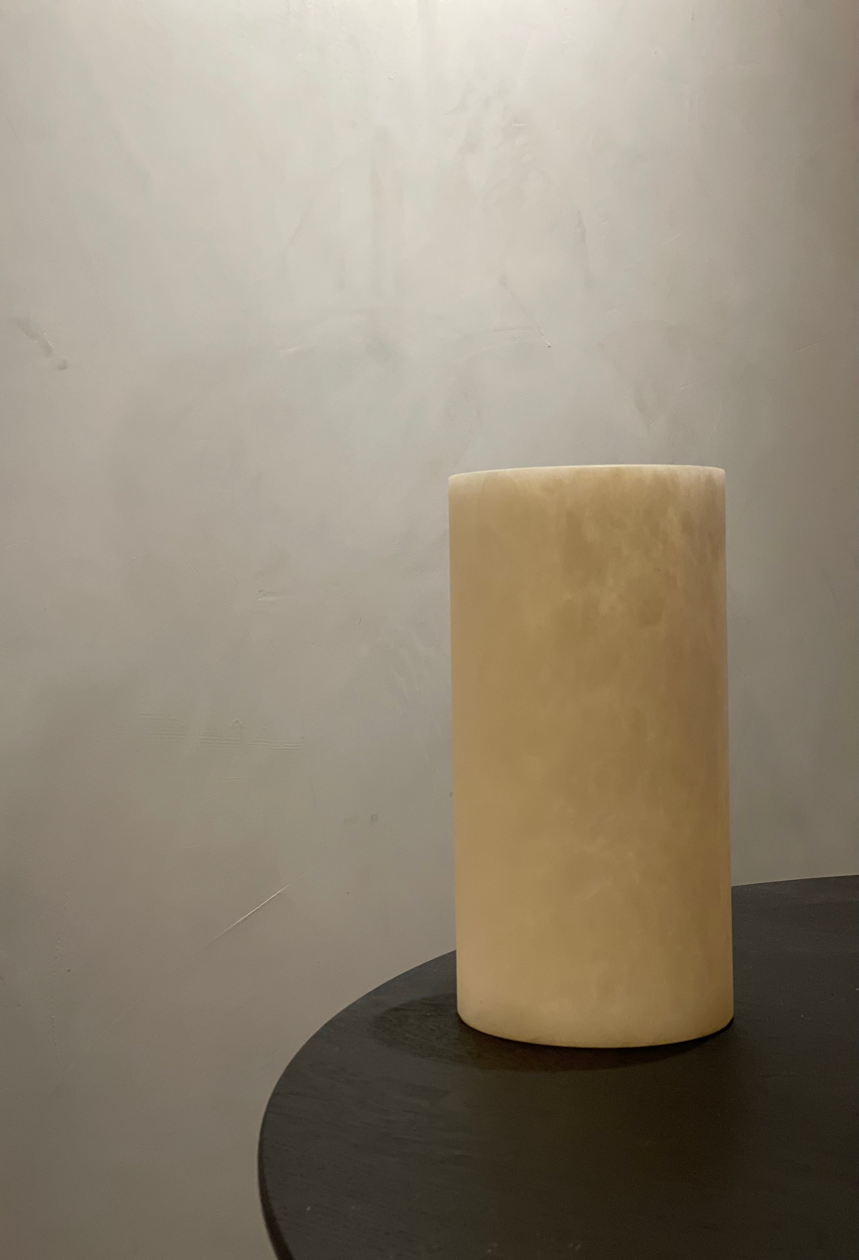 Candle holder - Vase alabaster beige Alice