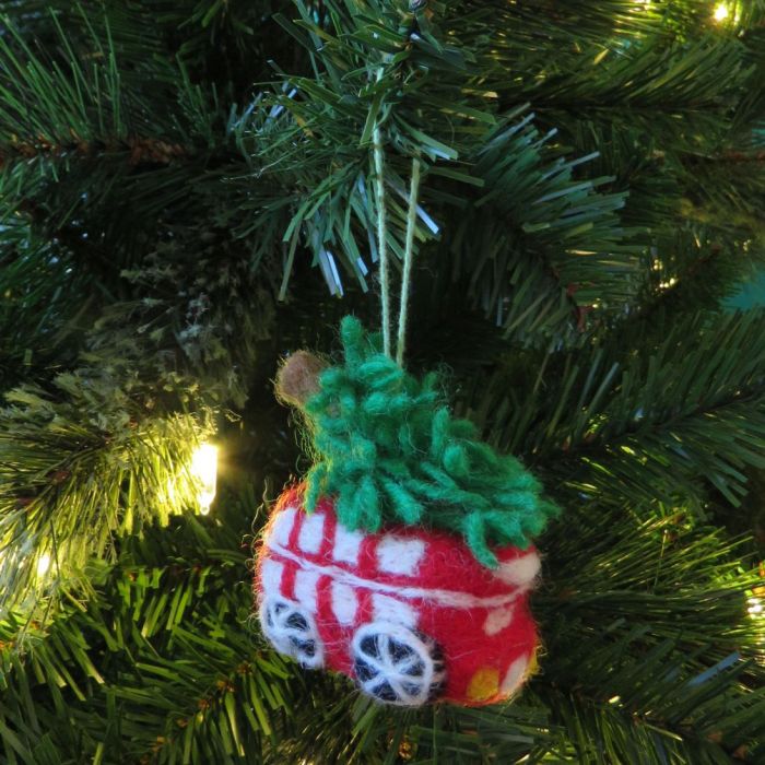 Decoration de Noël - London Bus