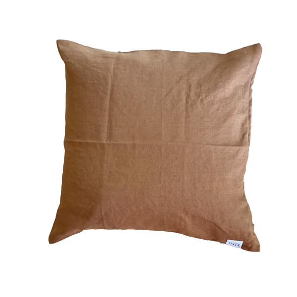 Linen pillow - Hazelnut
