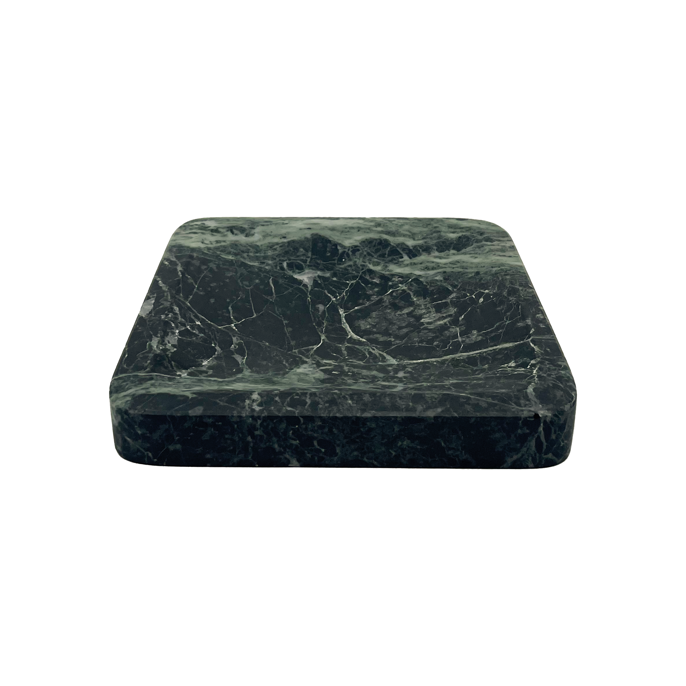Plate Tinos Green marble S