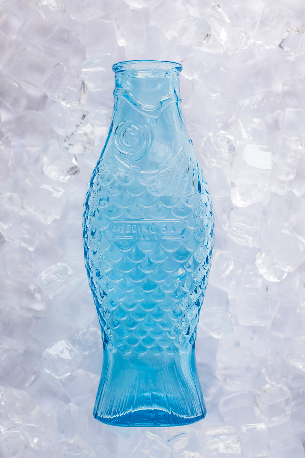 Carafe 'Fish & Fish' Paola Navone - Light blue