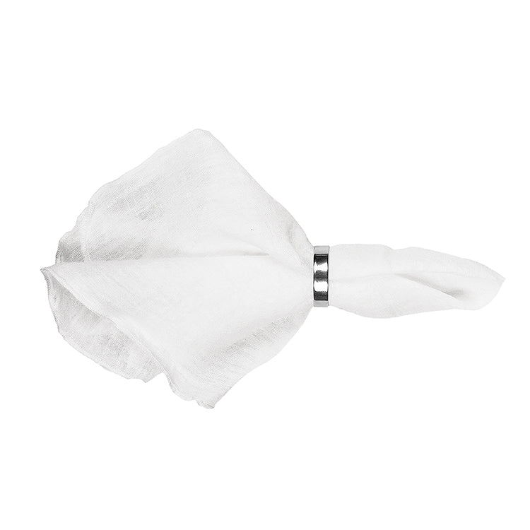 Napkin Linen Gracie - White - set of 4