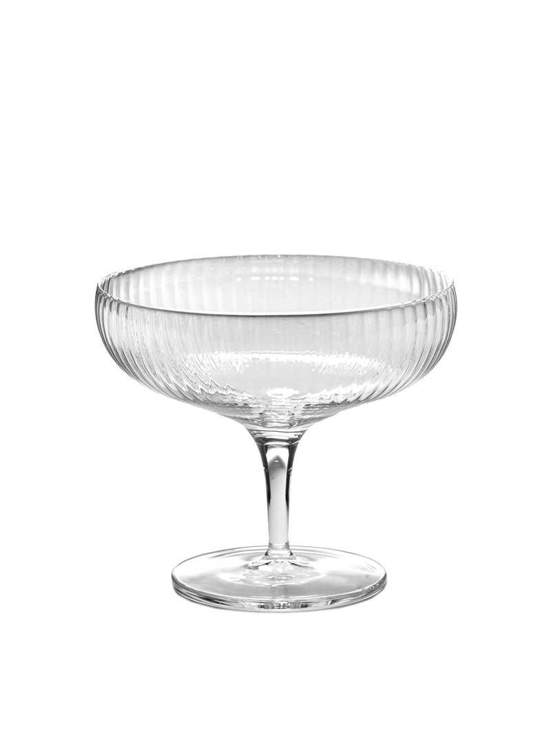 Champagne glass -  Inku - Sergio Herman - Set of 4