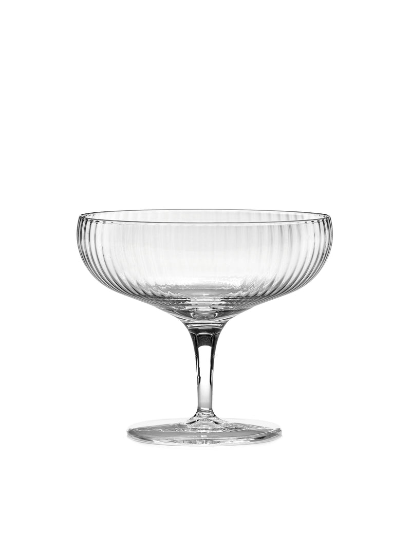Champagne glass -  Inku - Sergio Herman - Set of 4
