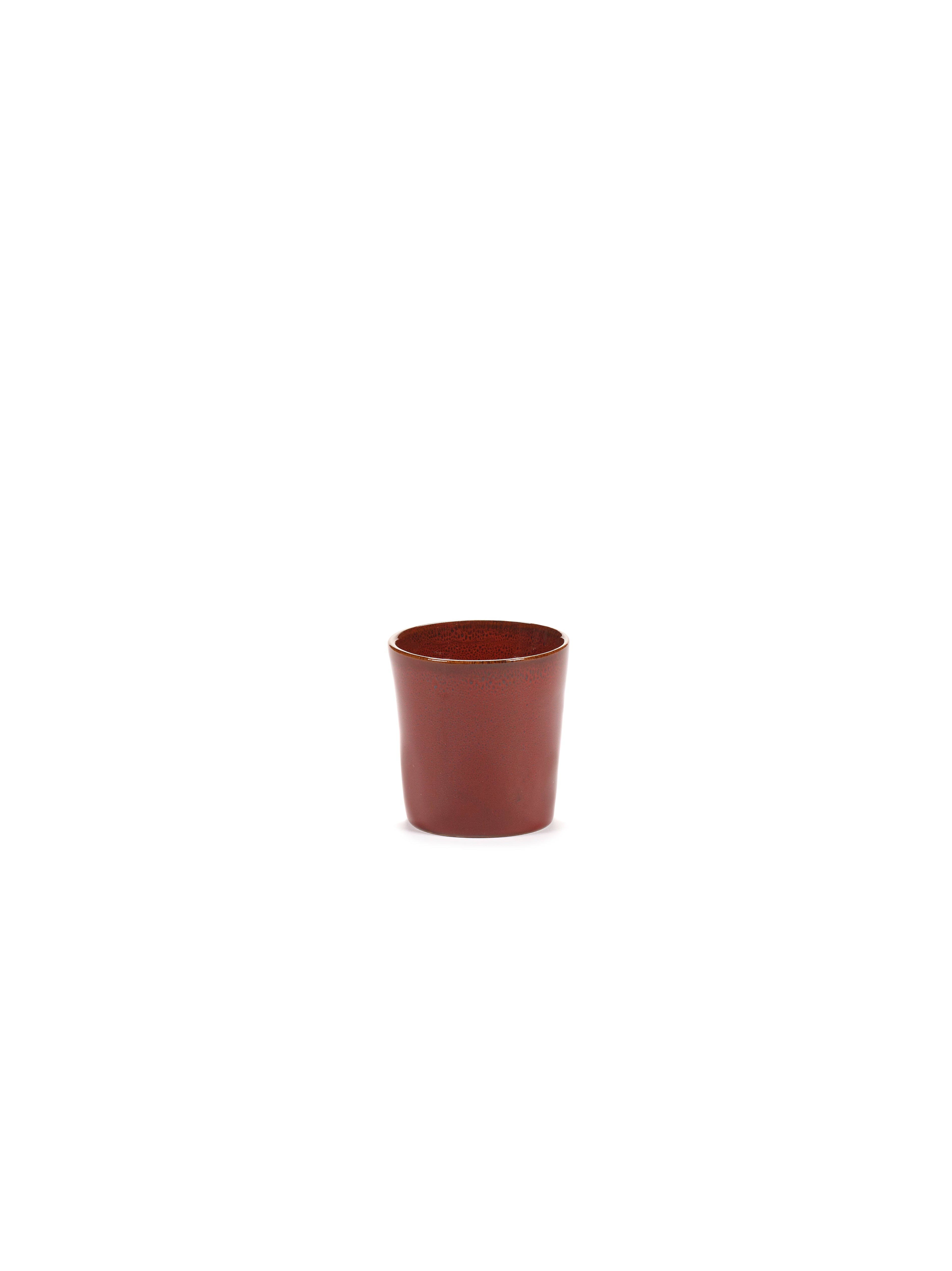 Coffee cup - La Mère by Marie Michielssen - Venetian red
