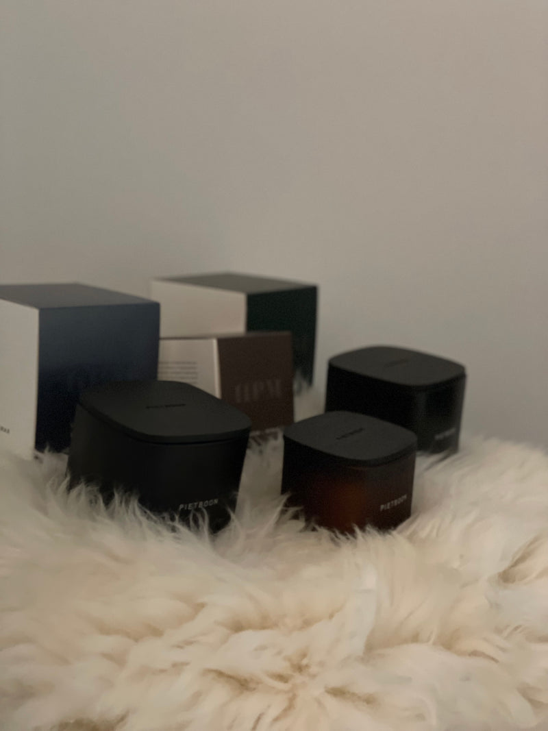 Scented candle blue 6 PM - medium - Piet Boon