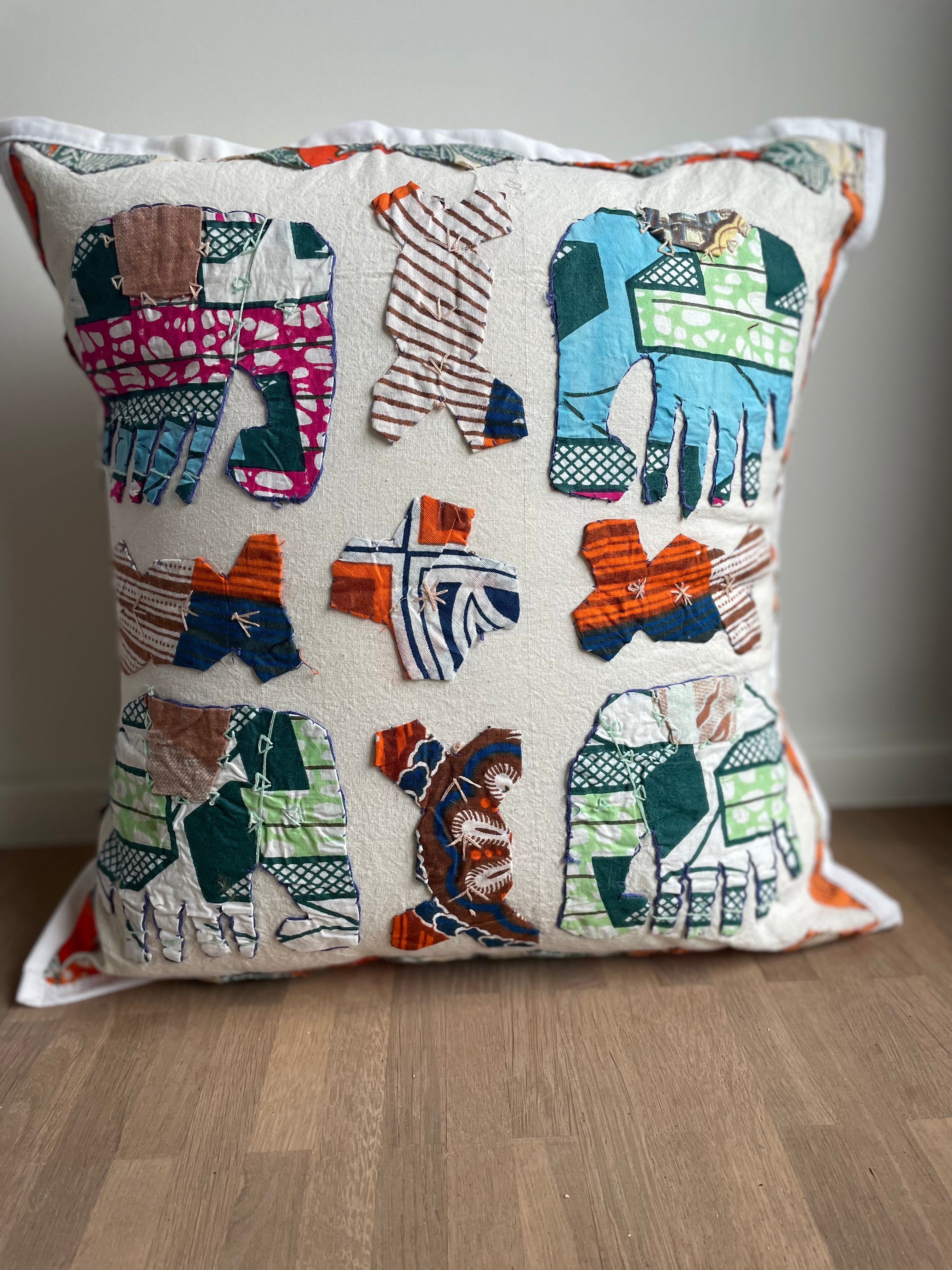 Cushion elephants 1