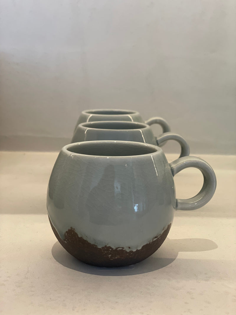 Ceramic cup Paula - green