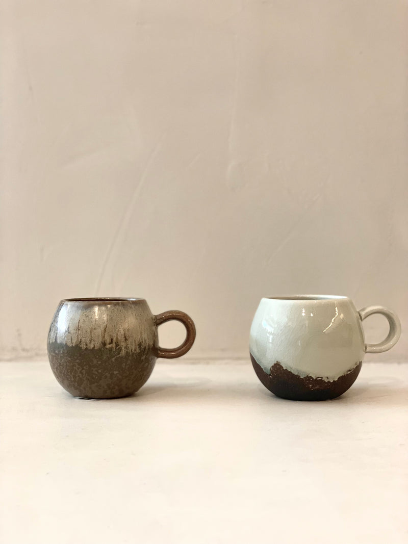 Ceramic cup Paula - green