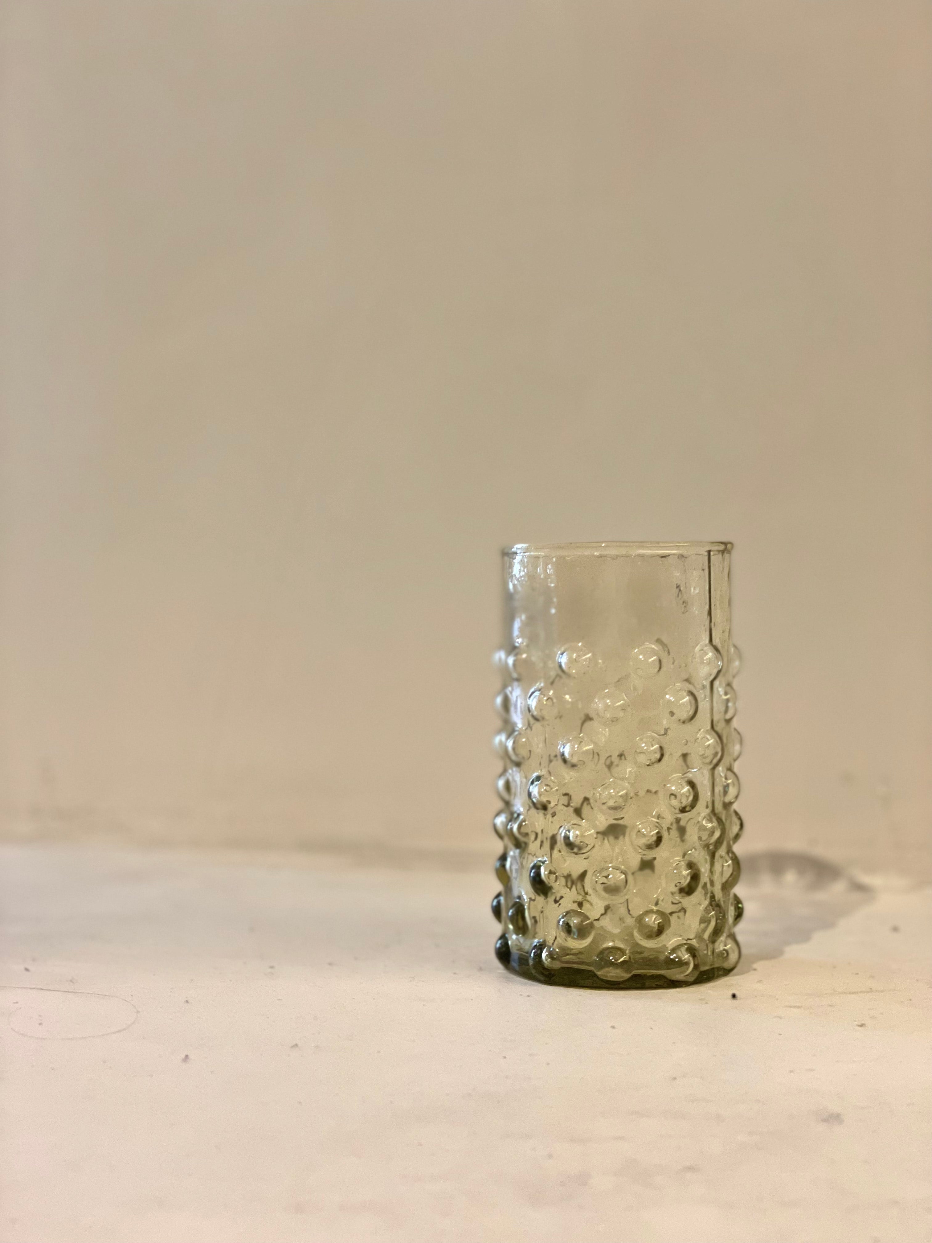 Set van 6 glazen groen - Freya