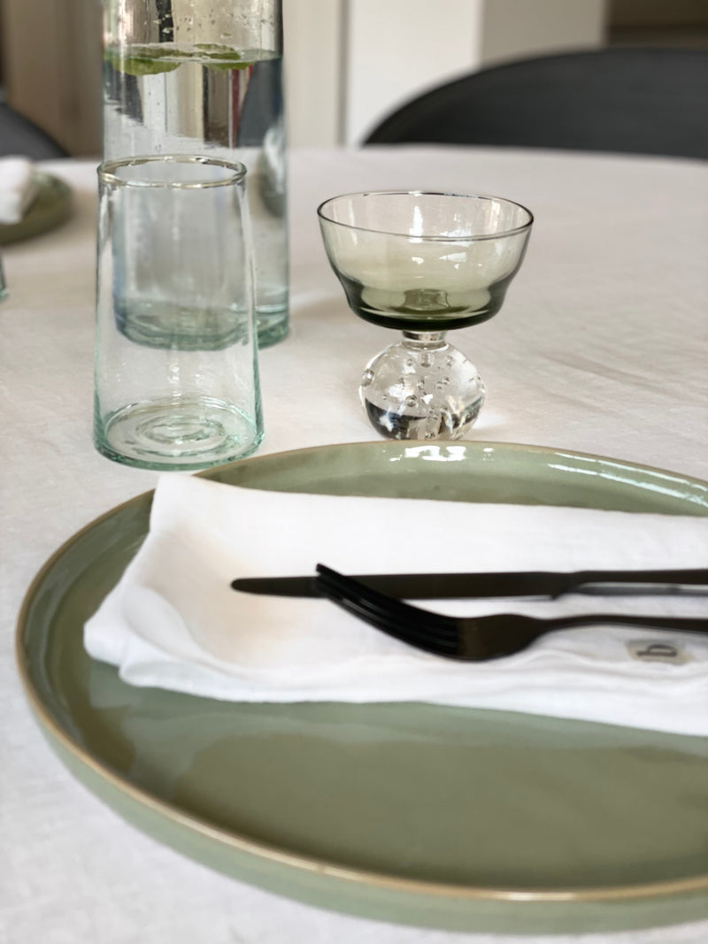 Tablecloth linen Gracie - 3 meters - White