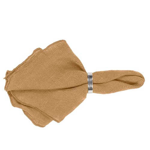 Napkin Linen Gracie - Indian tan - set of 4