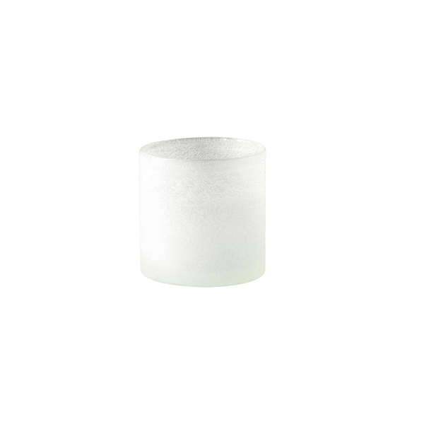 Bougeoir Frost Moyen blanc