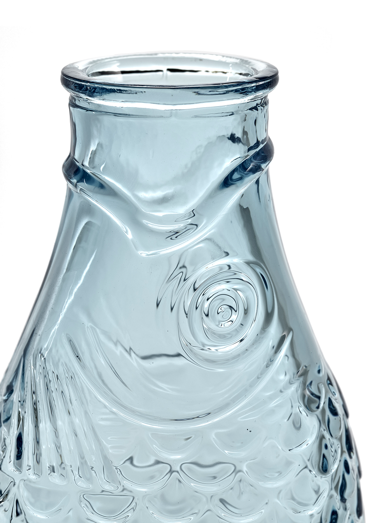Carafe 'Fish & Fish' Paola Navone - Bleu clair