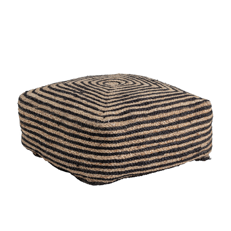 Pouf burlap