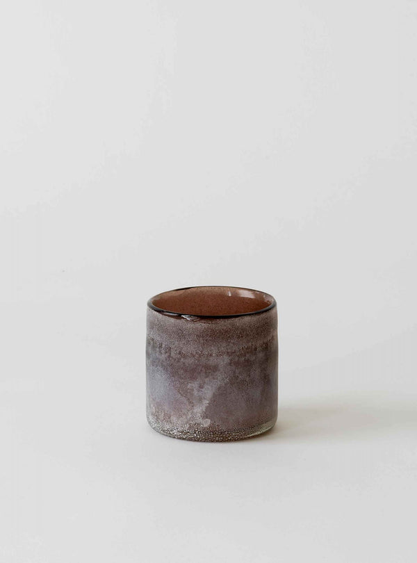 Bougeoir Frost Moyen ambre