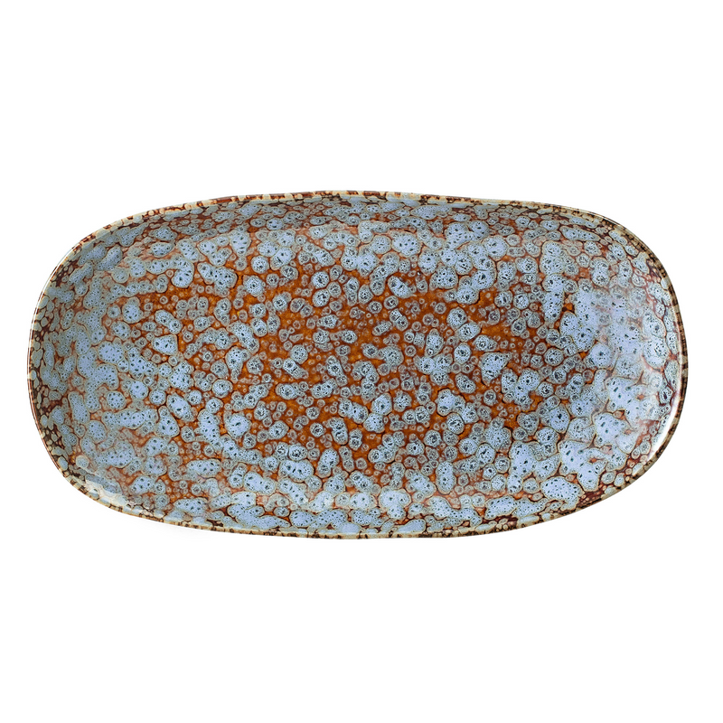 Ceramic platter Paula - blue